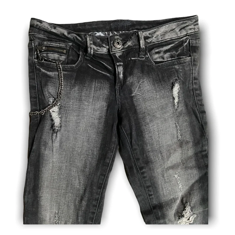 GIFTED Ripped Style Womens Jeans - Picture 3 of 8